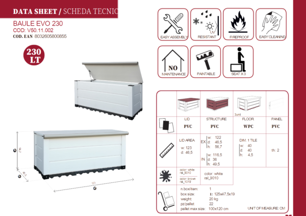 STORAGE BOX EVO 230 - immagine 2